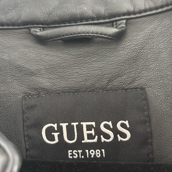 Guess Size L faux leather jacket - Picture 5 of 7